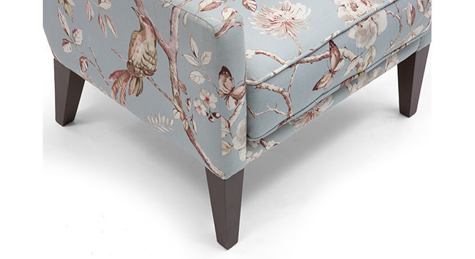 Slogan Wing Chair(Blue Nightingale)